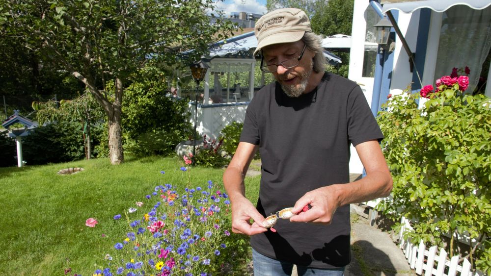Sluken skal skjule agnet inntil den når dypet.
