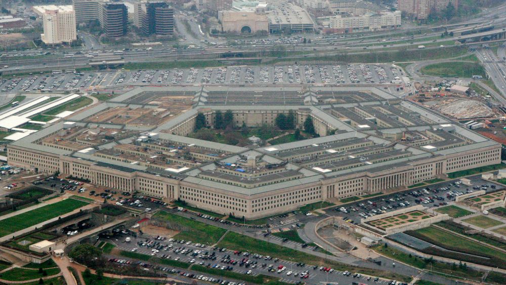 Det amerikanske forsvarsdepartementet Pentagon i Washington, her i et bilde fra 2008.