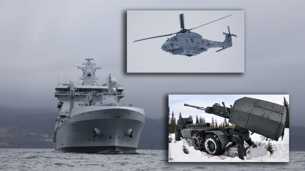 Logistikkskipet KNM Maud, fregatt- og kystvakthelikoptrene NH90 og artillerisystemet Archer er blant de norske forsvarsanskaffelsene Rheinmetall mener viser et mønster i svak styring fra Forsvarsmateriells side.
