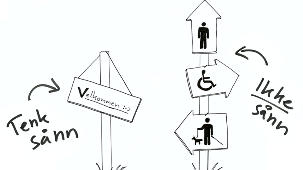 Universell utforming handler om at alle skal kunne bruke tjenesten din, uavhengig av nedsatt funksjonsevne eller andre utfordringer.