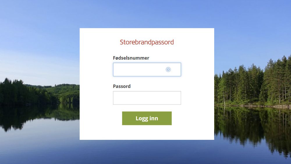 Det er fortsatt mulig for Storebrand-kunder å logge seg på med eget personlig passord.