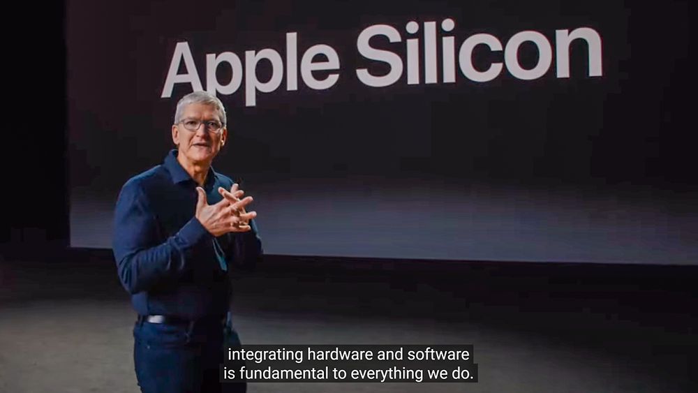 Apple Silicon: Tim Cook har lansert Apples nye prosessorplattform for Mac. Det er neppe noe Intel er glad for.