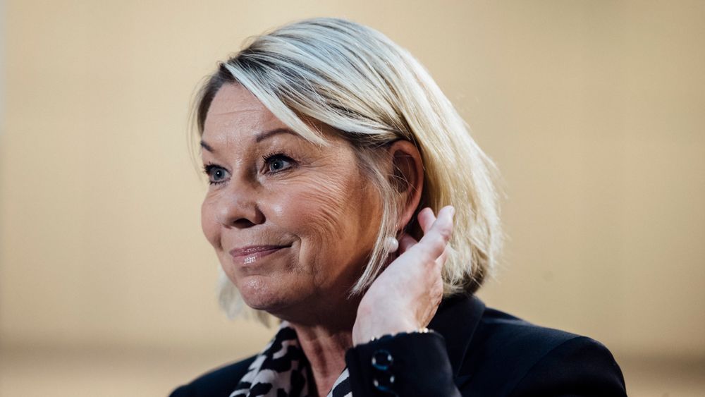 Justis- og beredskapsminister Monica Mæland (H) lanserte onsdag et øvingsopplegg for bedrifter mot digitale trusler.