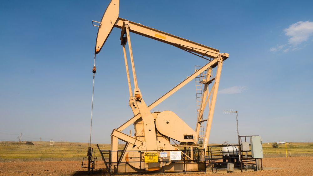 Eksempel på fracking i USA.