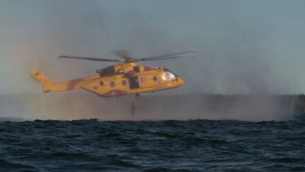 Kanadisk AW101/CH-149 Cormorant-helikopter.