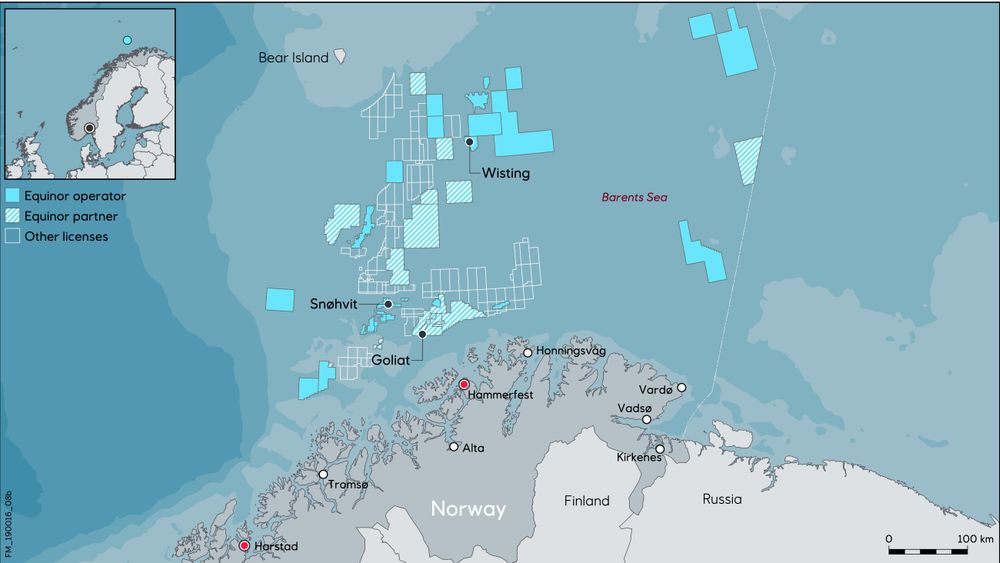Equinor deler ut studiekontrakter for Wisting-feltet. De vurderer en løsning med en sirkulær produksjons- og lagerenhet, i tillegg til kraft fra land.