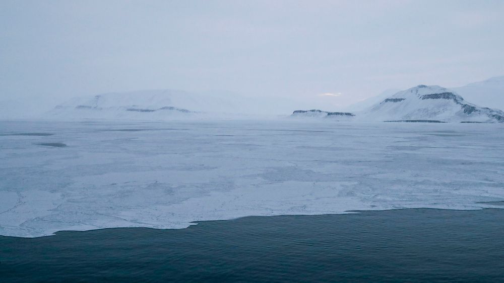  2019 ble det målt rekordhøye nivåer både av CO2 og av metan i atmosfæren over Norge. Her fra Svalbard. 