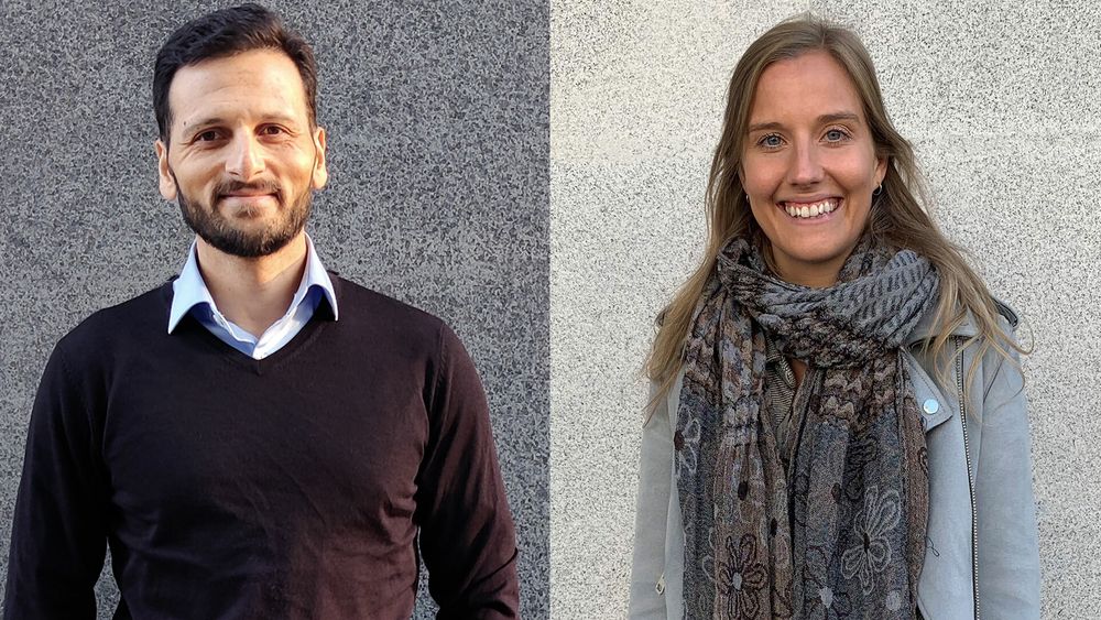 Edward Disch og Kaja Knoph er ansatt i Orange cyberdefense.