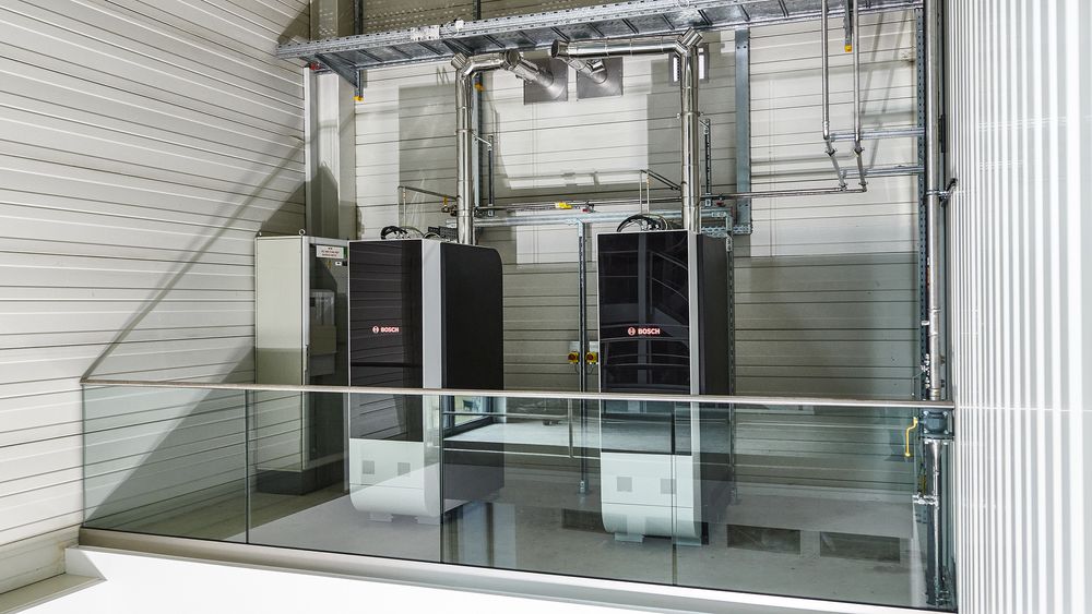 Bosch tester ut de nye brenselcellene som kan kobles sammen avhengig av behov for strøm og varme.