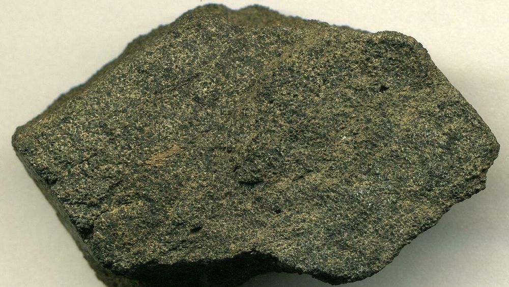 Fosfor er en begrenset ressurs. Bildet er av stein fra fosforutvinning i USA.