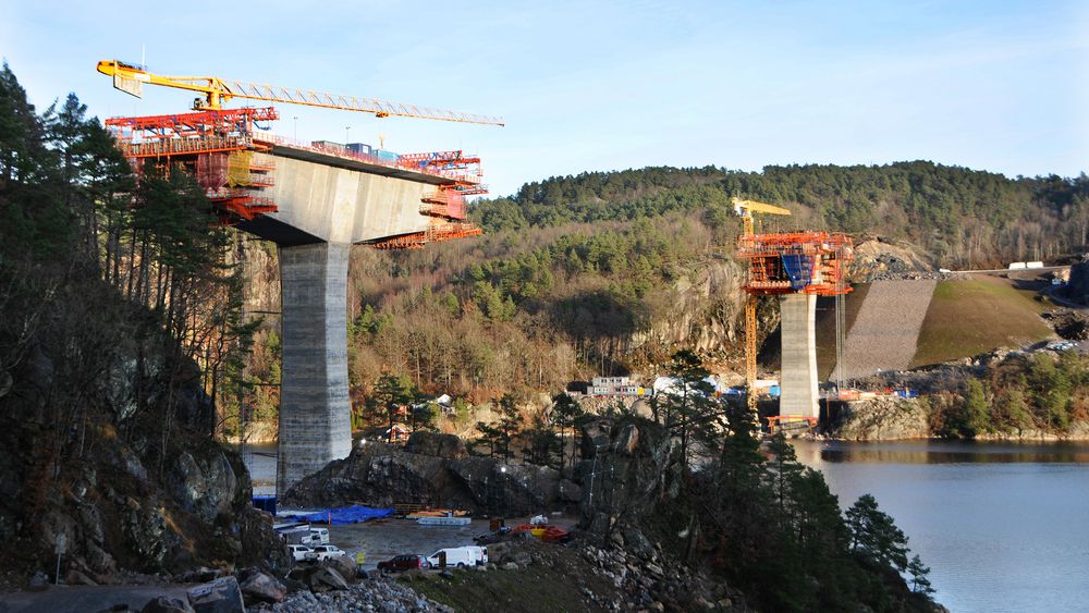Strekningen E39 mellom Kristiansand og Mandal har mottatt internasjonal pris for gjennomført og god digitalisering. AF Gruppen bygger strekningen, Norconsult prosjekterer og Nye Veier er byggherre.