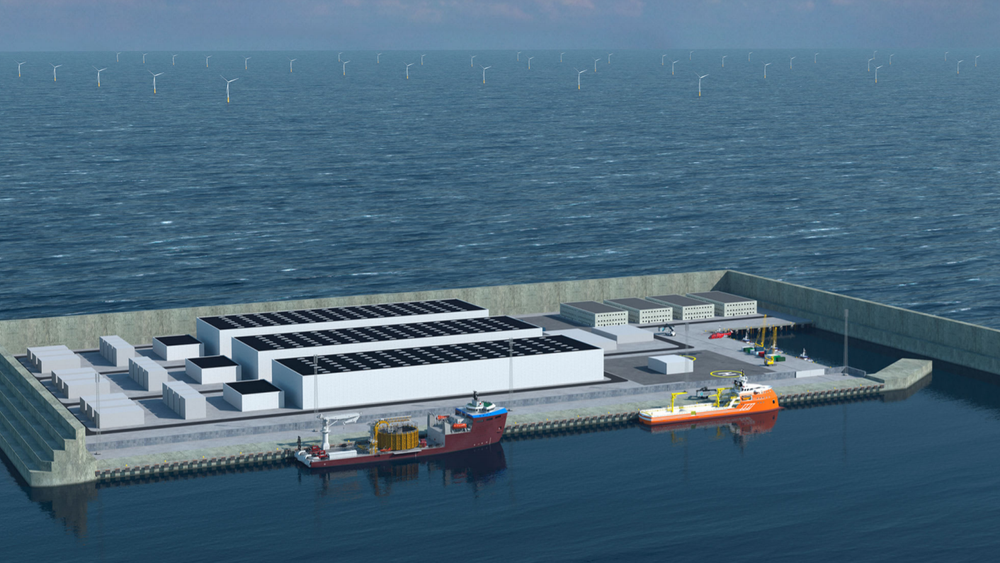 Kostnaden ved den danske energiøya er estimert til 210 milliarder kroner, inkludert 10 GW havvindparker, elektriske anlegg på øya og transportkabler til land.