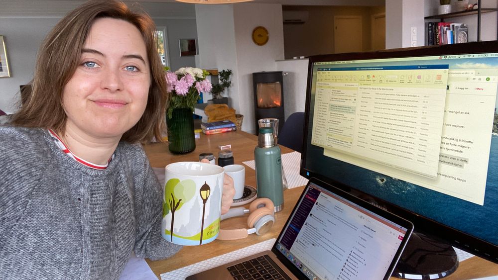 På hjemmekontoret: Kristine Ildahl Bjørnstad, fram til nå daglig leder i Making Waves, skal lede den norske delen av NoA Ignite.