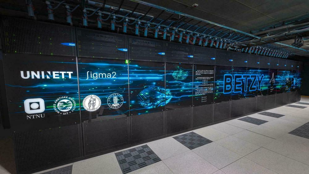 Norges kraftigste superdatamaskin, Betzy, er installert ved NTNU.