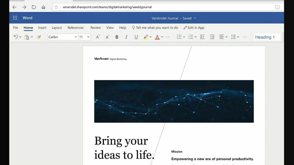 Word-dokumenter kan snart forvandles til ferdige PowerPoint-presentasjoner.