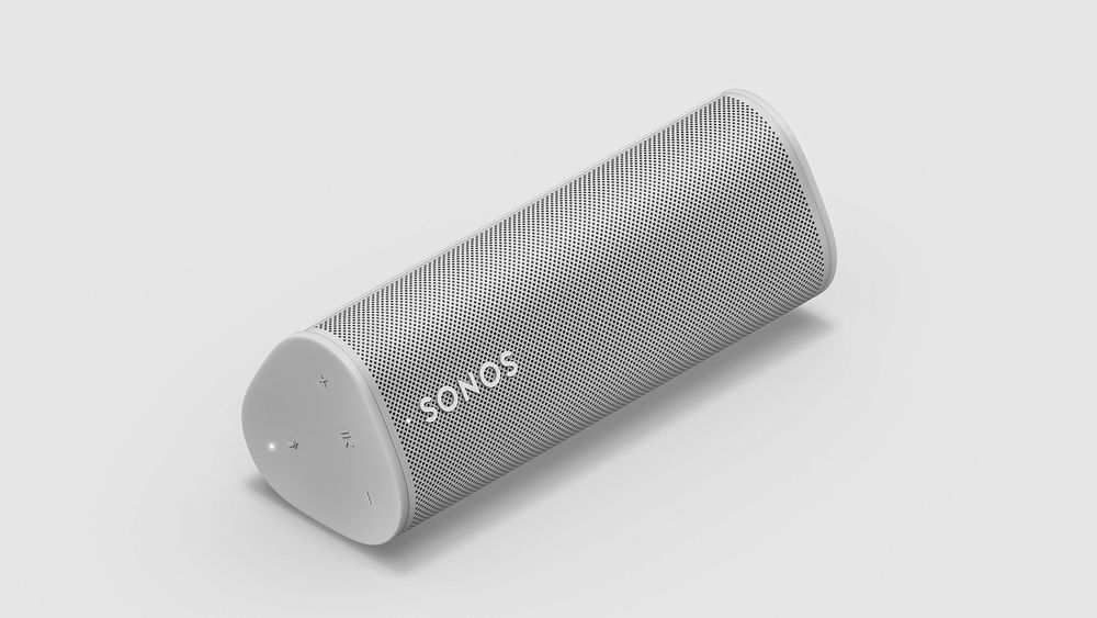 Portabel: Sonos Roam skal konkurrere med rene bærbare bluetooth-høyttalere. Her kan man spille via Sonosappen, men også ta den med inn og spille via wifi som en vanlig Sonoshøyttaler.