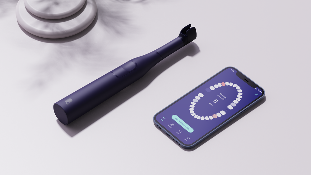 Norske Attent har utviklet en tannskanner for hjemmebruk, som bruker kunstig intelligens til å sjekke om du har hull i tennene.