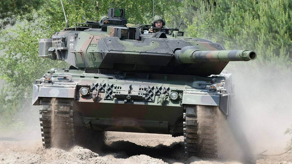 Tysk Leopard 2A7 – den ene av to kandidater til å bli ny stridsvogn for Norge om fire års tid.