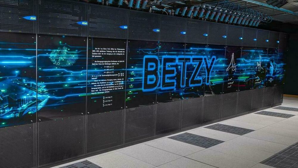 Superdatamaskinen Betzy installert ved NTNU.