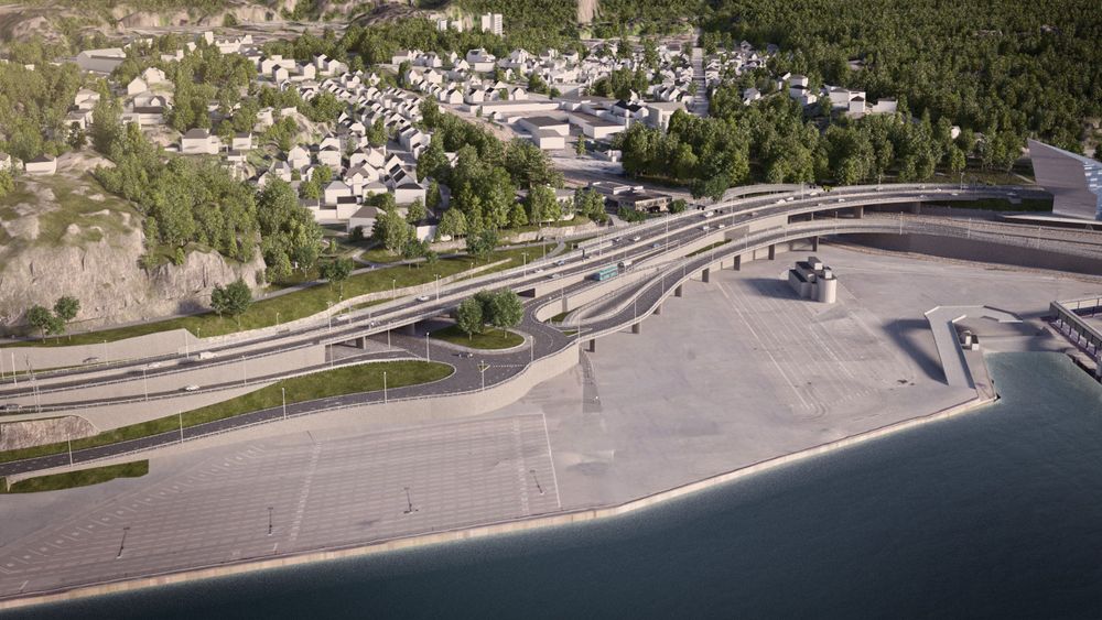 Den første forberedende entreprisen dreier seg om arbeider med å legge om infrastruktur i bakken i Kristiansand havn. 