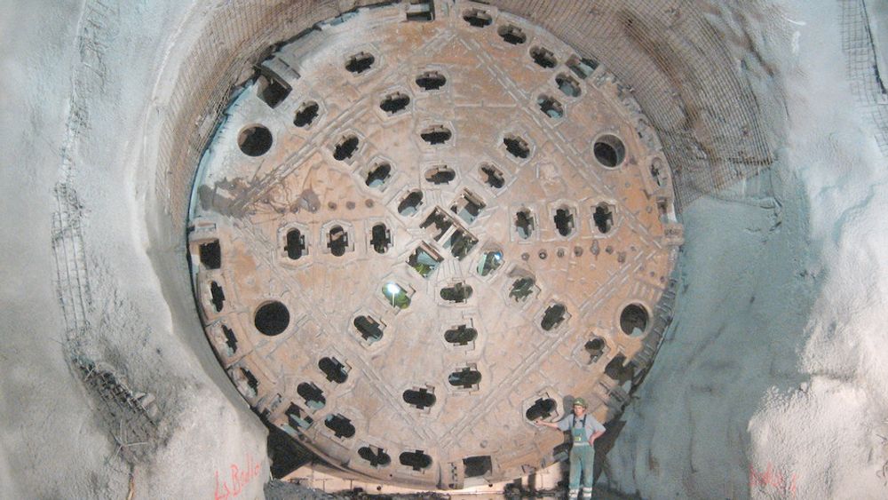 Tunnelboremaskinen Elektra (ikke avbildet) er foreløpig satt på pause mellom Danderyd og Hammarby Sjöstad. Tunnelstrekningen er en del av City Link, et prosjekt som skal knytte Stockholm sammen med et moderne høyspentnett.