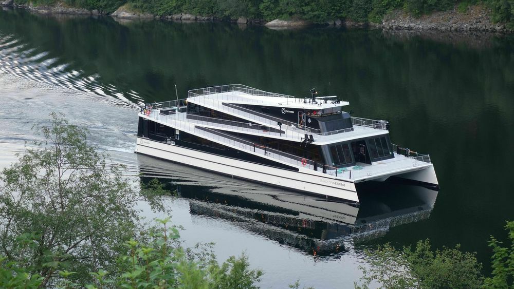Legacy of the Fjords ble satt i drift i juli 2020.