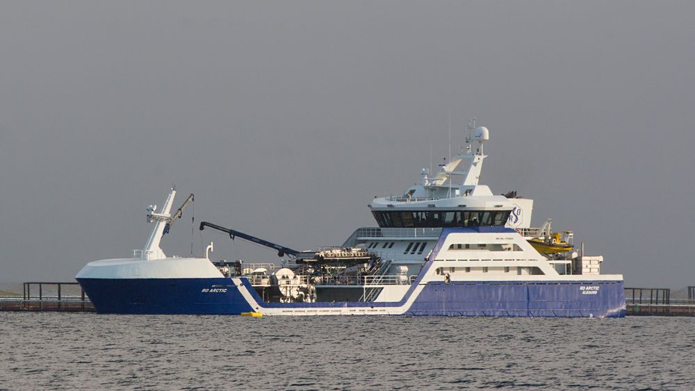 «Ro Arctic» fra 2014 var Rosteins første skip med elektrisk hovedmotor. 