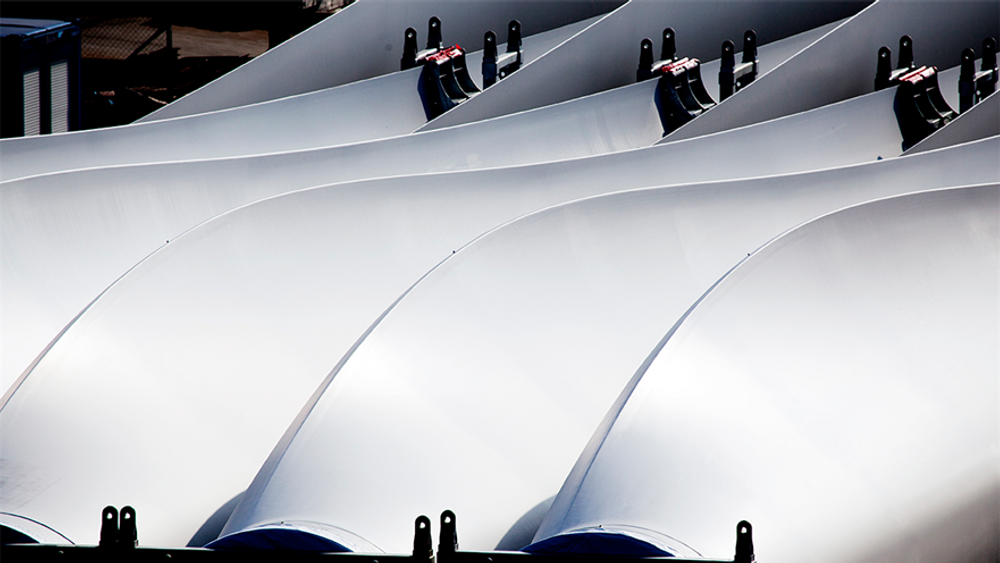 Vestas ønsker å gjenvinne komposittmaterialer i vindkraft-turbiner. Foto:  Frank Boutrup Schmidt/Vestas