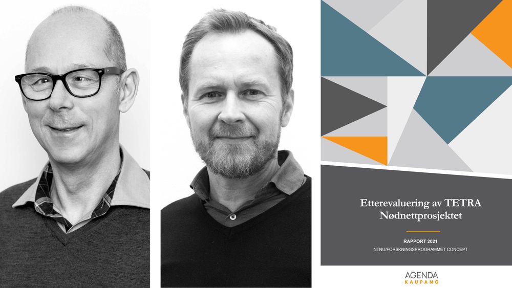 Agenda Kaupang har gjennomført en etterevaluering av Nødnettprosjektet, på oppdrag for NTNU og forskningsprogrammet Concept. Den viser at det er mye å lære, skriver kronikkforfatterne Morten Stenstadvold og Tom E. Markussen.