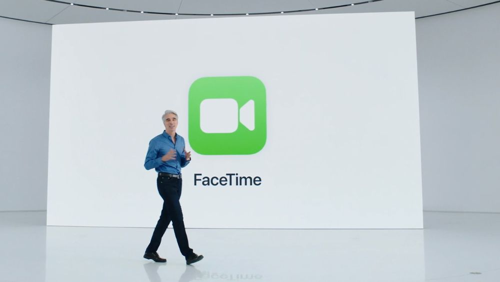 Programvaresjef i Apple, Craig Federighi, presenterte blant annet en rekke Facetime-nyheter denne uken.