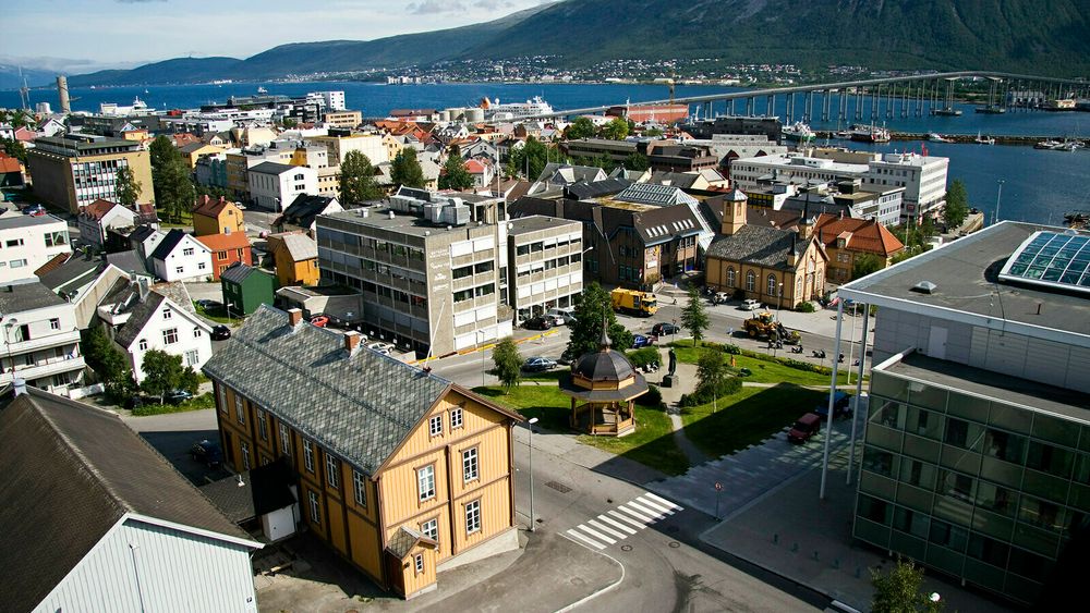 Tromsø kommune sett fra Rådhuset.