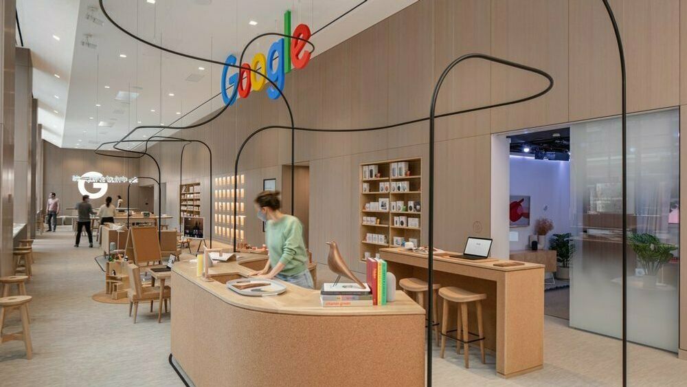 Chelsea, New York betyr noe spesielt for Google, og det var ingen bombe at deres første butikk åpnet der.