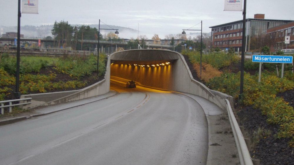 Måsørtunnelen i Steinkjer.
