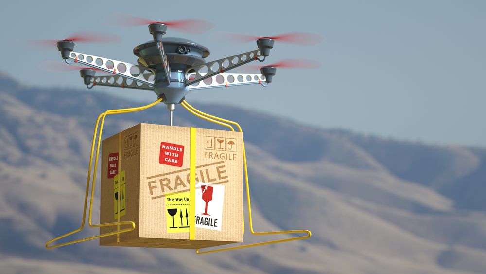 Det kan fortsatt ta noen år før en drone à la denne kommer med det du har kjøpt fra Amazon.