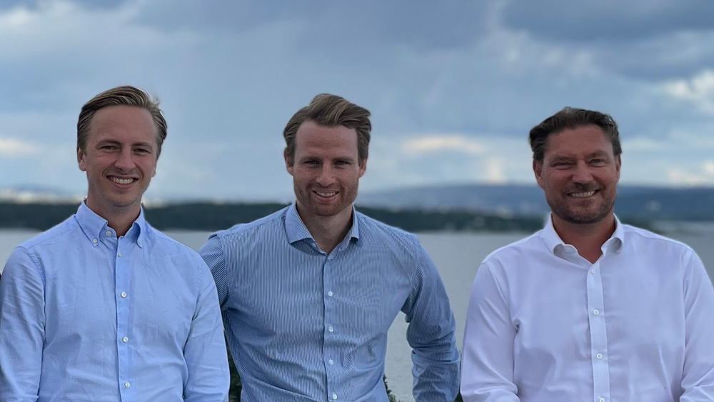 IT-utfordreren har tre medgründere: (fra v.) Ruben Jenssen, Morten André Knutsen og Kim Jarno-Kristiansen.