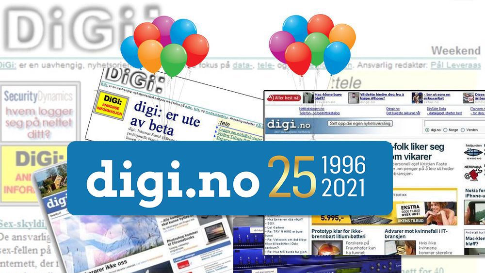 26. august er det 25 år siden Digi.no gikk ut av beta.