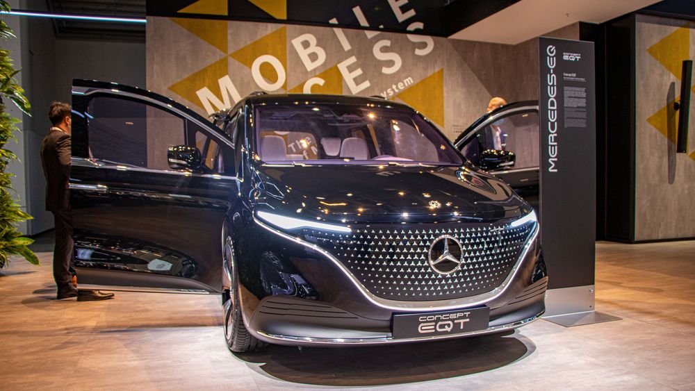 Mercedes-Benz EQT Concept.