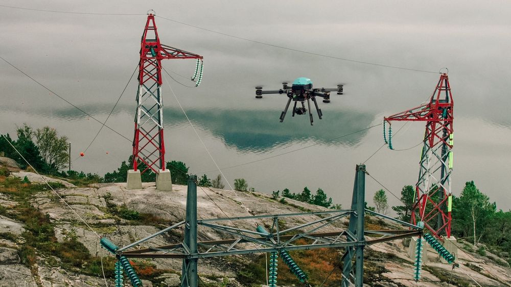 KVS Technologies har spesialisert seg på inspeksjoner med sin drone Explorer E30.