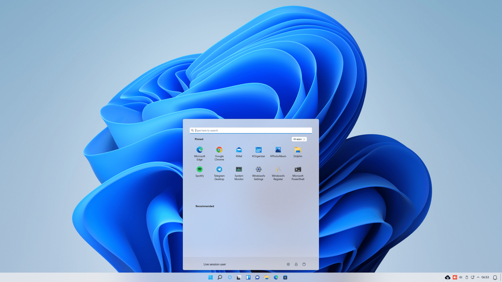 Nei, dette er ikke Windows 11, men Windowxfx 11.