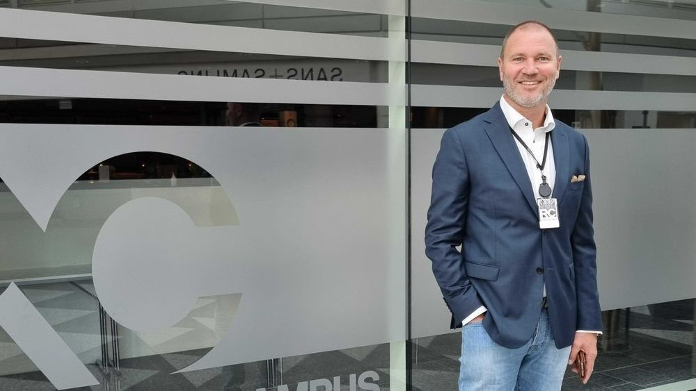 Markedssjef Patrik Hagelin i Green edge compute vil tøye den grønne strikken så langt som mulig med dagens teknologi.