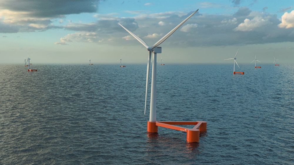 Equinor lanserer et nytt konsept for flytende vind, Wind Semi, en halvt nedsenkbar løsning for fullskala kommersiell produksjon av havvind i gigawattstørrelse.