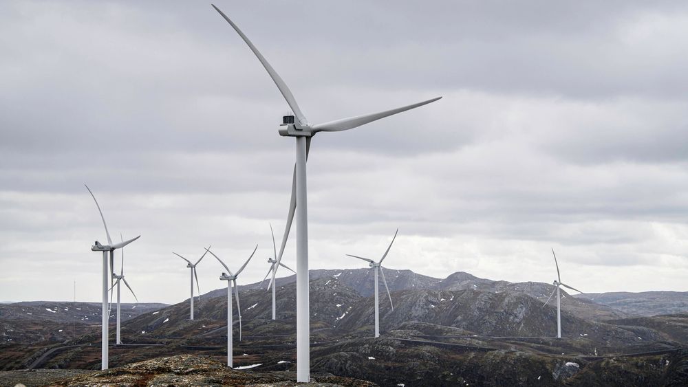 Roan vindkraftverk ble satt i drift i 2019 og består av 71 turbiner. Nå står striden om hvorvidt disse og de 80 turbinene på Storheia må rives.