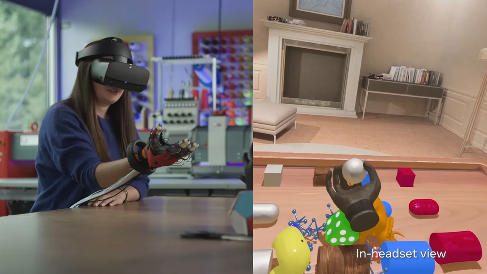 Metas nye VR-hansker skal gi brukere presise og realistiske fysiske tilbakemeldinger i VR-verdenen.