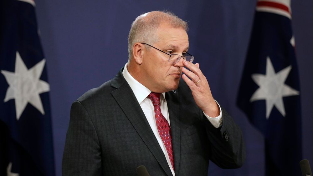 Australias statsminister Scott Morrison vil skjerme 63 kritiske teknologier fra utenlandske aktører. 