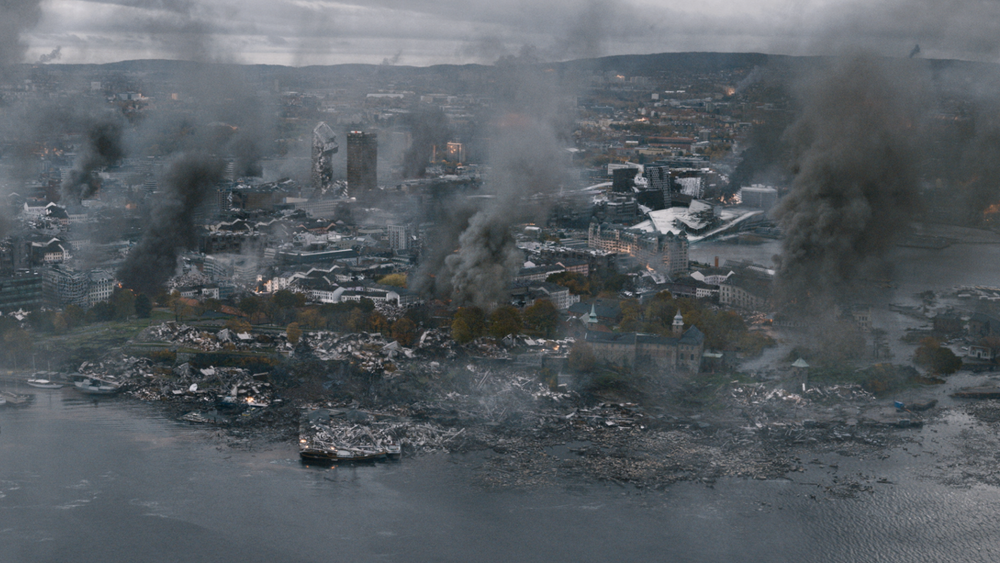 Stillbilde fra den norske filmen Skjelvet. Cyberangrep rangerer på toppen av Oslos risikovurdering for 2021.