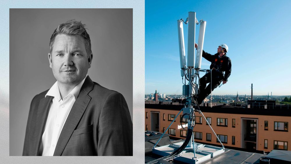 Daglig leder for Netel i Norge, Edward Olastuen (til venstre), har ledet selskapet gjennom sterk vekst i 2021. Nå dreier selskapet over til mer driftstjenester og snuser også på vann- og kloakkrør for å få flere bein å stå på.