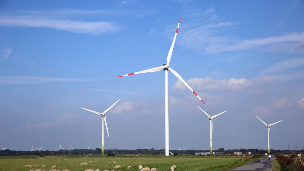 Nord-Tyskland har satset stort på vindkraft, men sliter med å få utnyttet kapasiteten på grunn av manglende linjekapasitet sørover i landet.