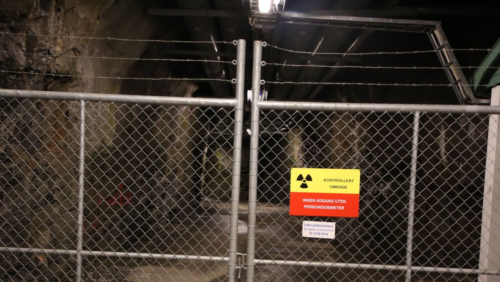 Atomlageret i Himdalen har vært i drift siden 1998. Nå er det oppdaget lekkasjer av tritium