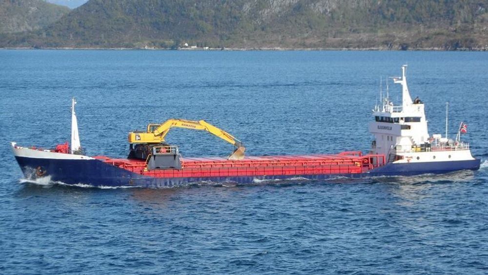 MS Bjugnfjord tilhører rederiet Fosenfrakt. Det 65 meter lange og 10,5 meter brede skipet sank natt til fredag 21.januar. Torsdag kveld fikk det kraftig slagside.