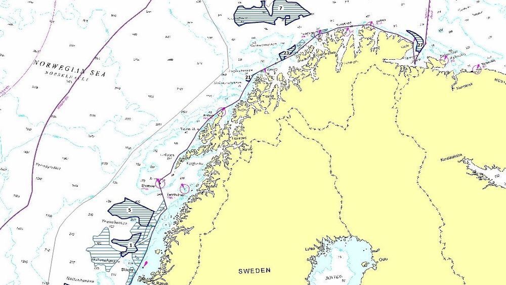 Områdene utenfor Nordland er nå tatt med for mulig konsekvensutredning for havbruk til havs.